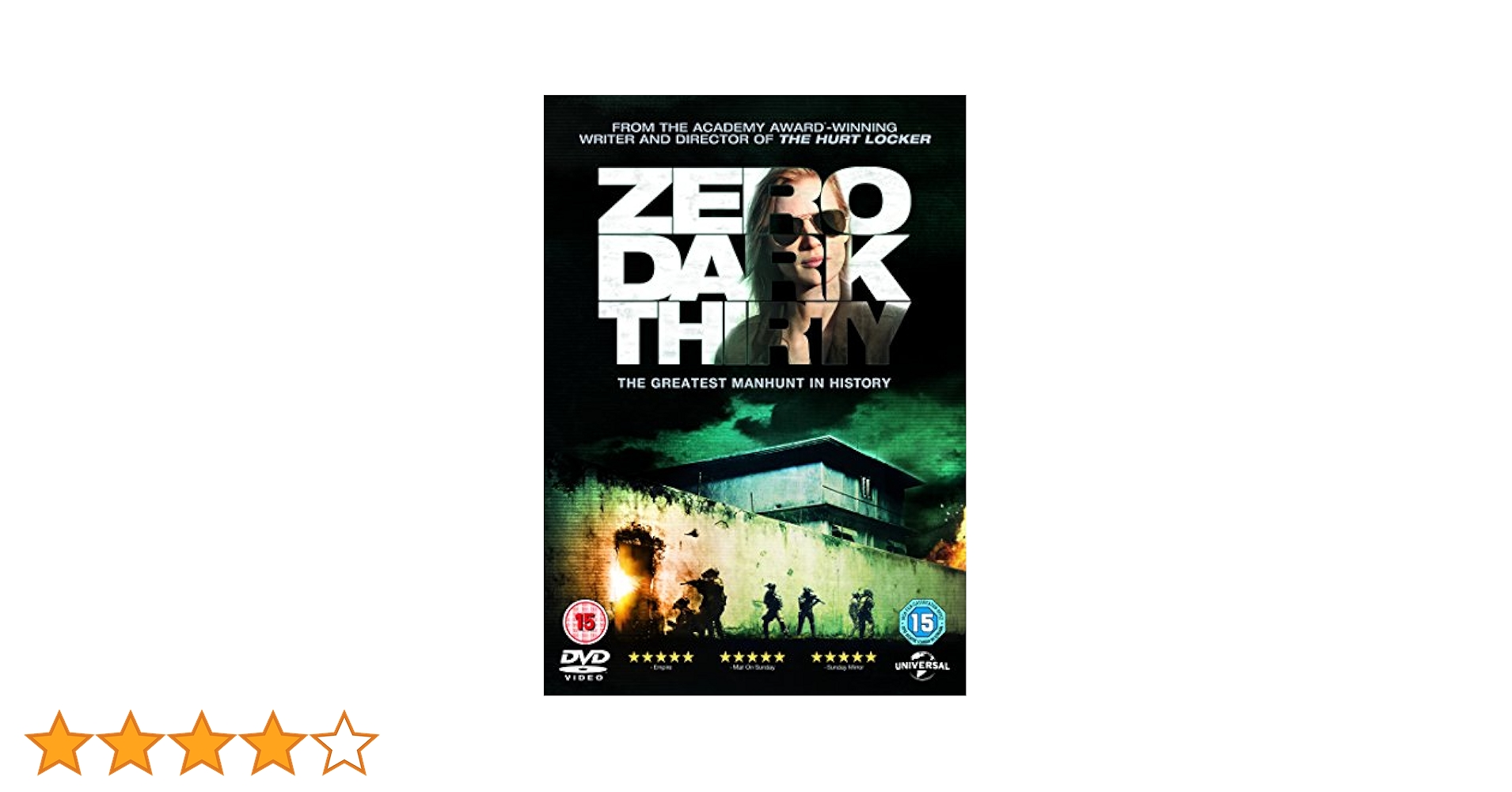 Amazon.co.jp: Zero Dark Thirty [Region 2] : DVD
